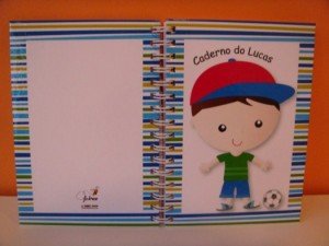 Cadernos personalizados